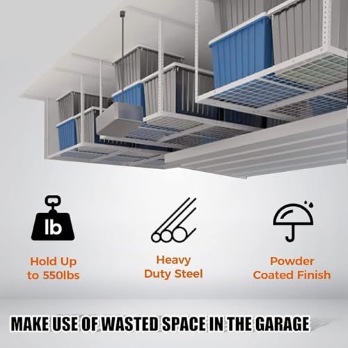 3x6 Overhead Garage Storage Rack