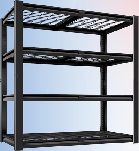 40" W Heavy Duty Garage Shelving 2200 LBS 4 Tier Storage Shelves (4 Count)