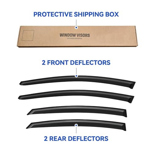 Window Visors Rain Guards for 2011