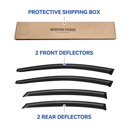 Window Visors Rain Guards for 2011