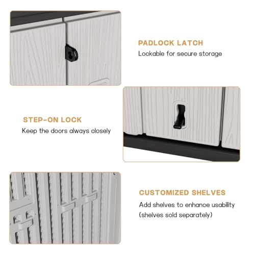 Outdoor Horizontal Storage Sheds