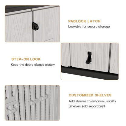 Outdoor Horizontal Storage Sheds