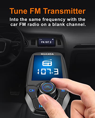 Upgraded Bluetooth FM Transmitter for Car