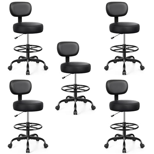 Drafting Chair with Backrest