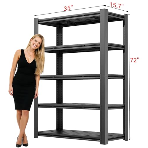 5 Tier Heavy Duty Garage Shelving