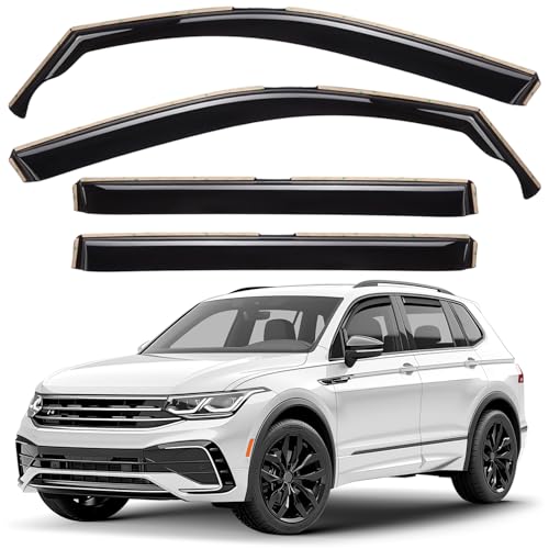 Window Deflectors Smoke Tinted In (4 Count)