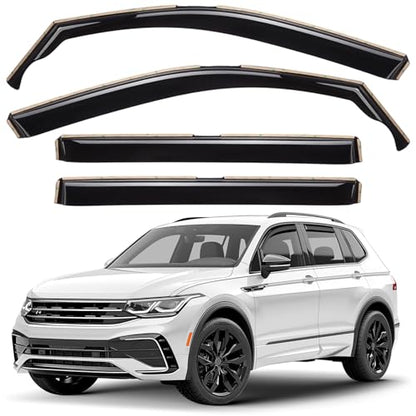 Window Deflectors Smoke Tinted In (4 Count)