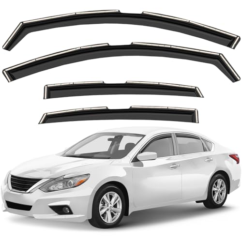 Window Deflectors Smoke Tinted in