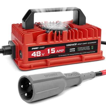 15 AMP 48 Volt Golf Carts Battery Charger for Club Car 3