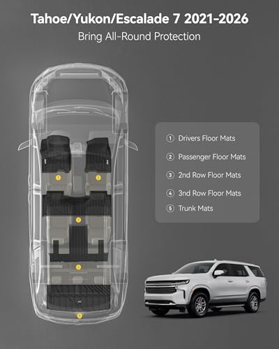 Floor Mats & Cargo Liner for Chevy Tahoe