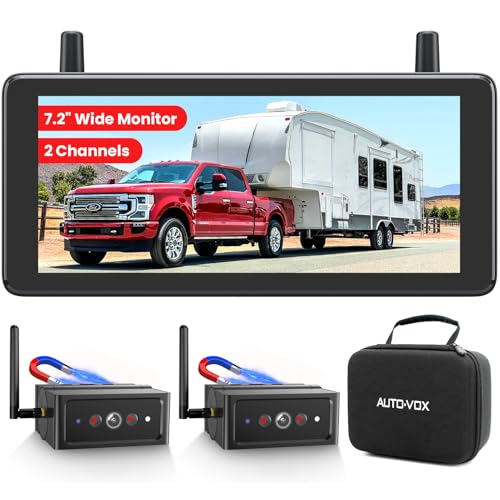 7.2'' 2 Magnetic Wireless Backup Camera