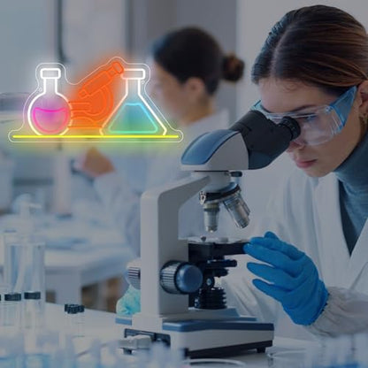 Science Laboratory Neon Sign