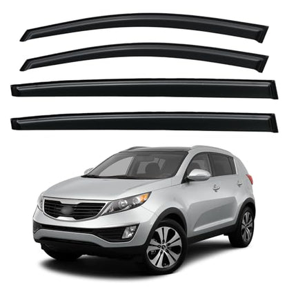 Window Visors Rain Guards for 2011 2012 2013 2014 2015 2016 Kia Sportage