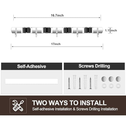 Broom Holder Wall Mount