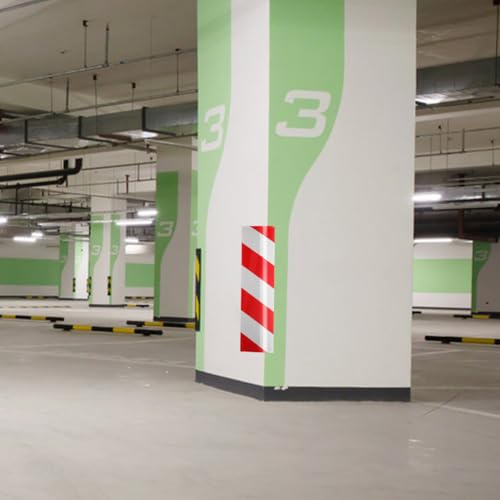 4Pcs Foam Bumper Guard Garage Wall Protector Corner Strip for Car Door Edge Protection and Pole Padding