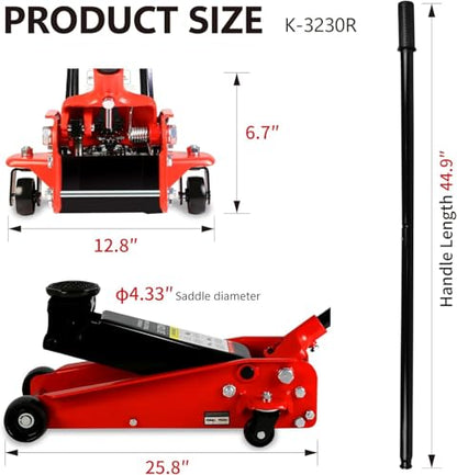 3 Ton Low Profile Floor Jack