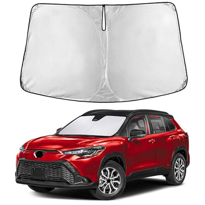 Windshield Sunshade Compatible for Toyota Corolla Cross 2022