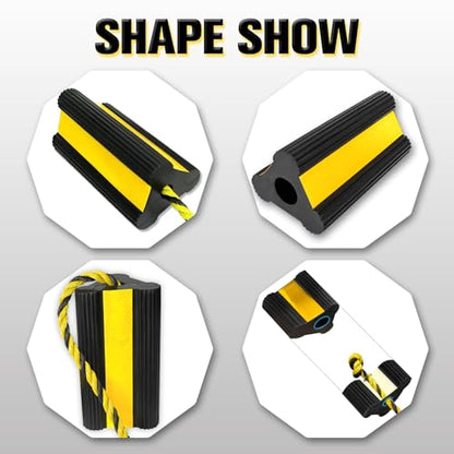 Heavy Duty Wheel Chocks with Extra