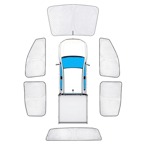 6pcs Thicken Sun Shade for Ford Ranger 4Door 2019