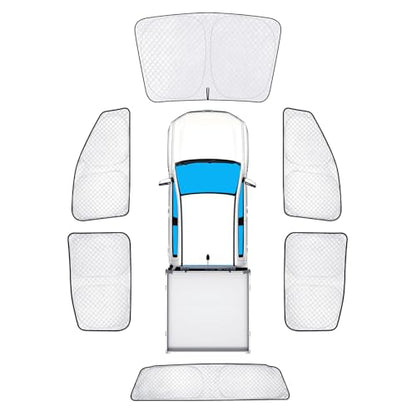 6pcs Thicken Sun Shade for Ford Ranger 4Door 2019