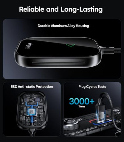2026 Upgrade Wireless CarPlay Adapter [Long