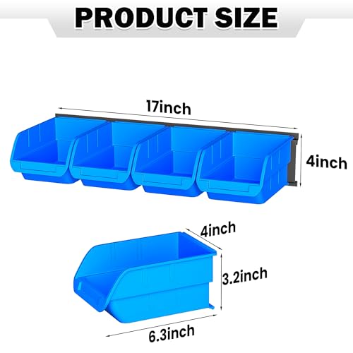Wall Mounted Storage Bins