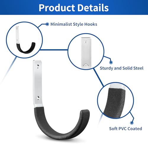 Heavy Duty Steel Garage Hooks