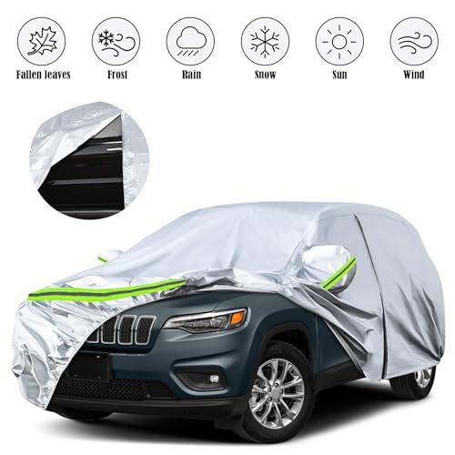 6 Layers Silver Waterproof Car Covers Replace for 2014