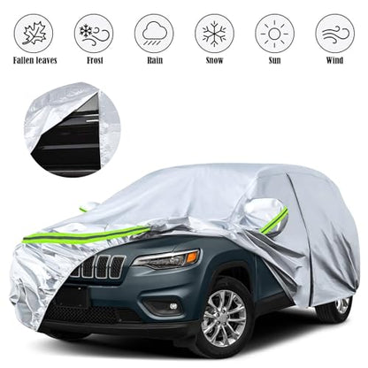 6 Layers Silver Waterproof Car Covers Replace for 2014