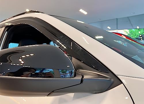 AUTOCLOVER Smoked Window Visor Sun Rain Vent Guard 4p for 2024 Trax