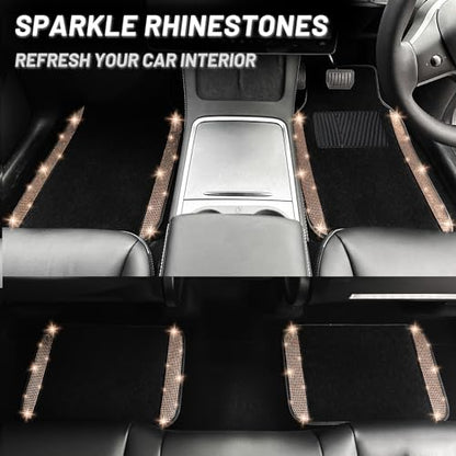 Bling Car Floor Mats Full Set