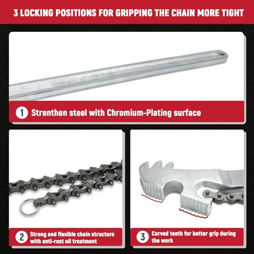 24 Inch Heavy Duty Carbon Steel Pipe Wrench