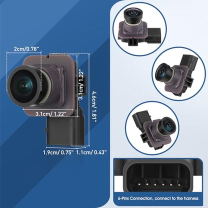 Rear View Backup Reverse Camera Parking Fit for Ford Escape 2014