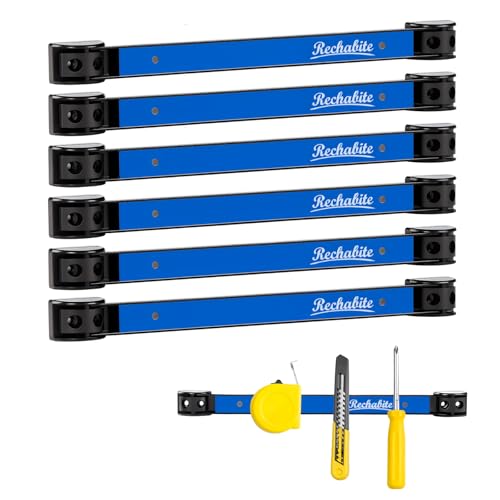 6 Pieces 12" Magnetic Tool Holder Strip (6 Count)