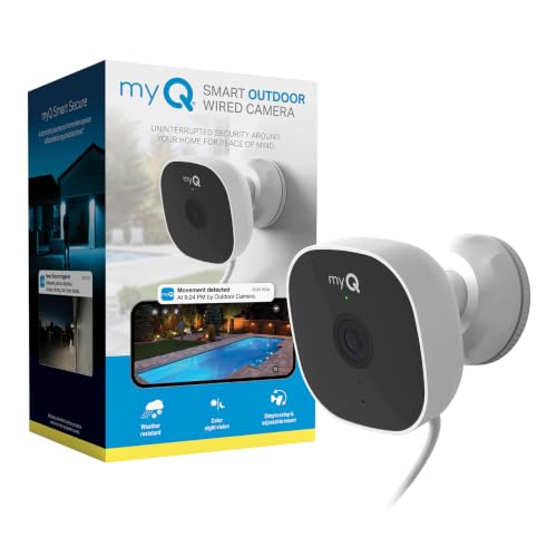 myQ Smart Outdoor Wired Camera