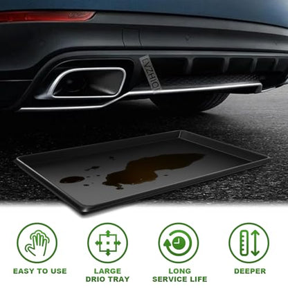 3Pcs Extra Oil Drip Pan for Under Car (3 Count)