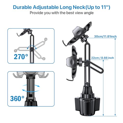 2025 Upgraded Universal Cup Phone Holder for Car