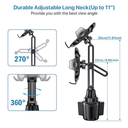 2025 Upgraded Universal Cup Phone Holder for Car