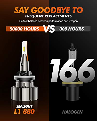 880 LED Fog Light Bulbs or DRL (2 Count)