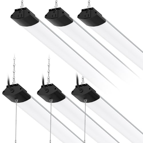 BS168 LED Shop Lights 8FT for Workshop (6 Count)