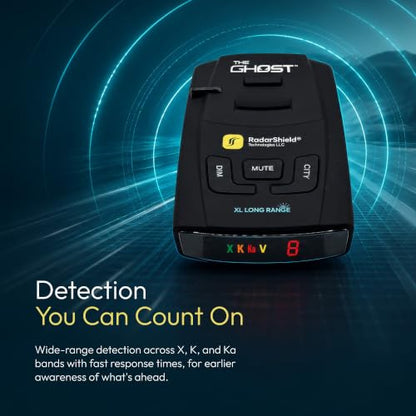 RadarShield Ghost Radar and Laser Detector for Cars