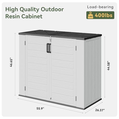 Horizontal Storage Sheds 41 Cu.ft