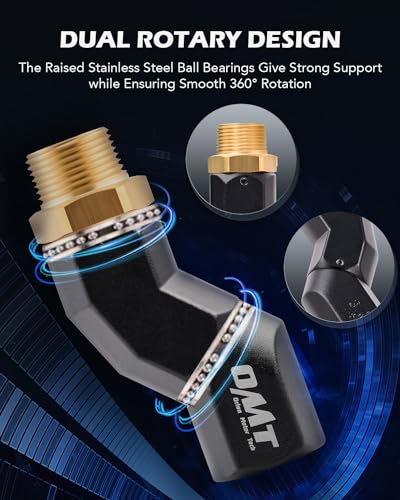 OMT 3 4" NPT Fuel Hose Nozzle Swivel Kit