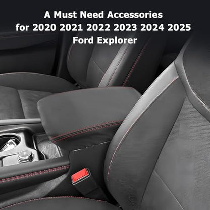 2026 Explorer Center Console Cover Compatible with 2020 2021 2022 2023 2024 2025 2026 Explorer Active