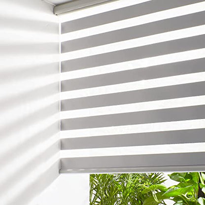 Cordless Zebra Blinds for Windows