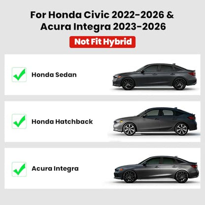 All Weather Floor Mats for Honda Civic 2022