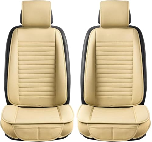 Universal Leather Car Seat Covers Full Set