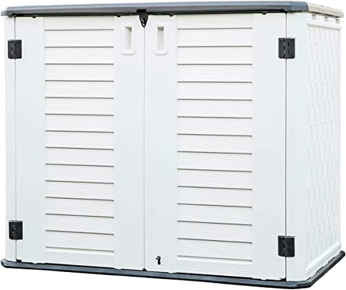 Metal Laminate Shelving for 26 Cu.ft Horizontal Storage Shed