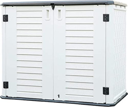 Metal Laminate Shelving for 26 Cu.ft Horizontal Storage Shed