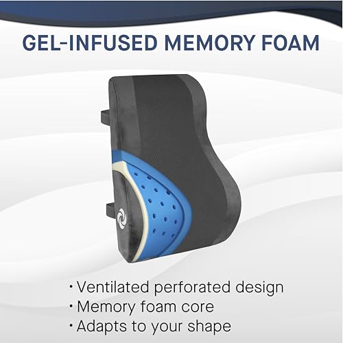 Ergonomic Lumbar Support Pillow for Office Chair and Car Seat